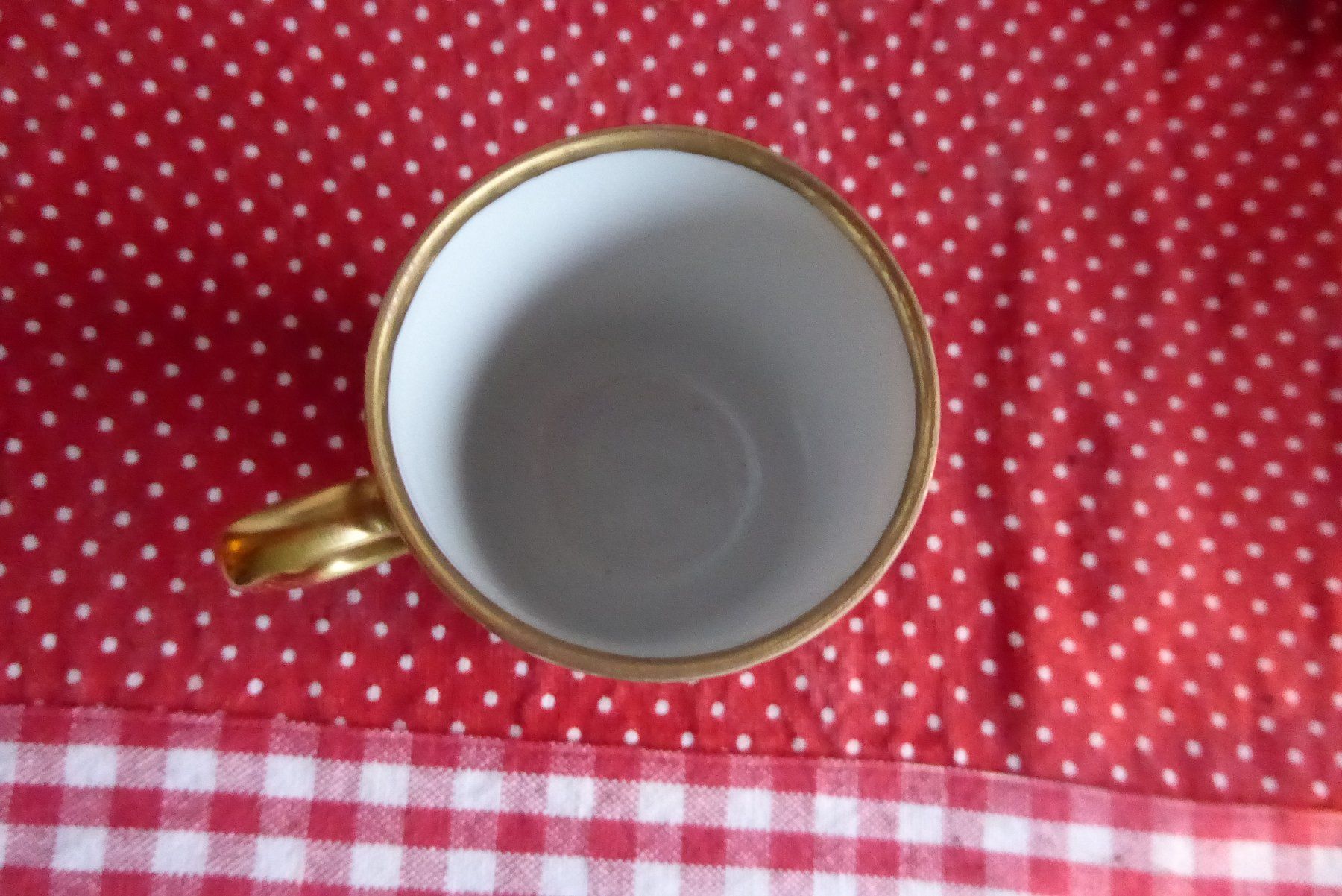 Tazze: 3 spezielle schöne Mocca Tassen mit Stempel – Usato da Sargans venduto da Benziner 5