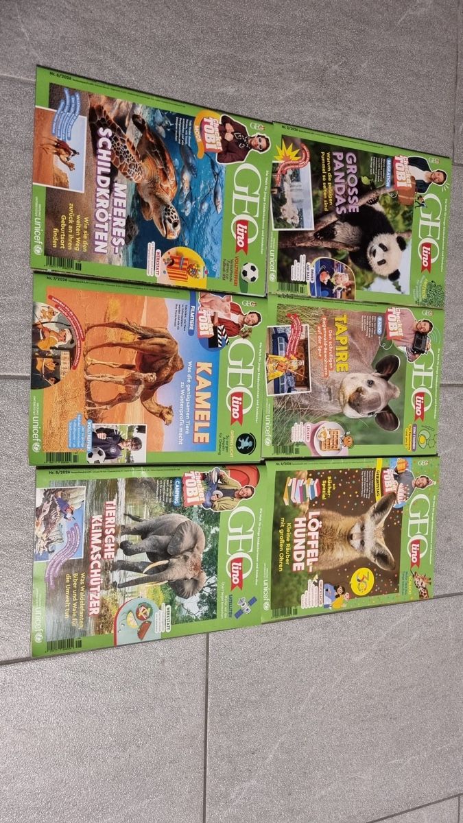 Riviste & Magazine: 6 Geo Lino Magazine – Usato da Grüt (Gossau ZH) venduto da puni68
