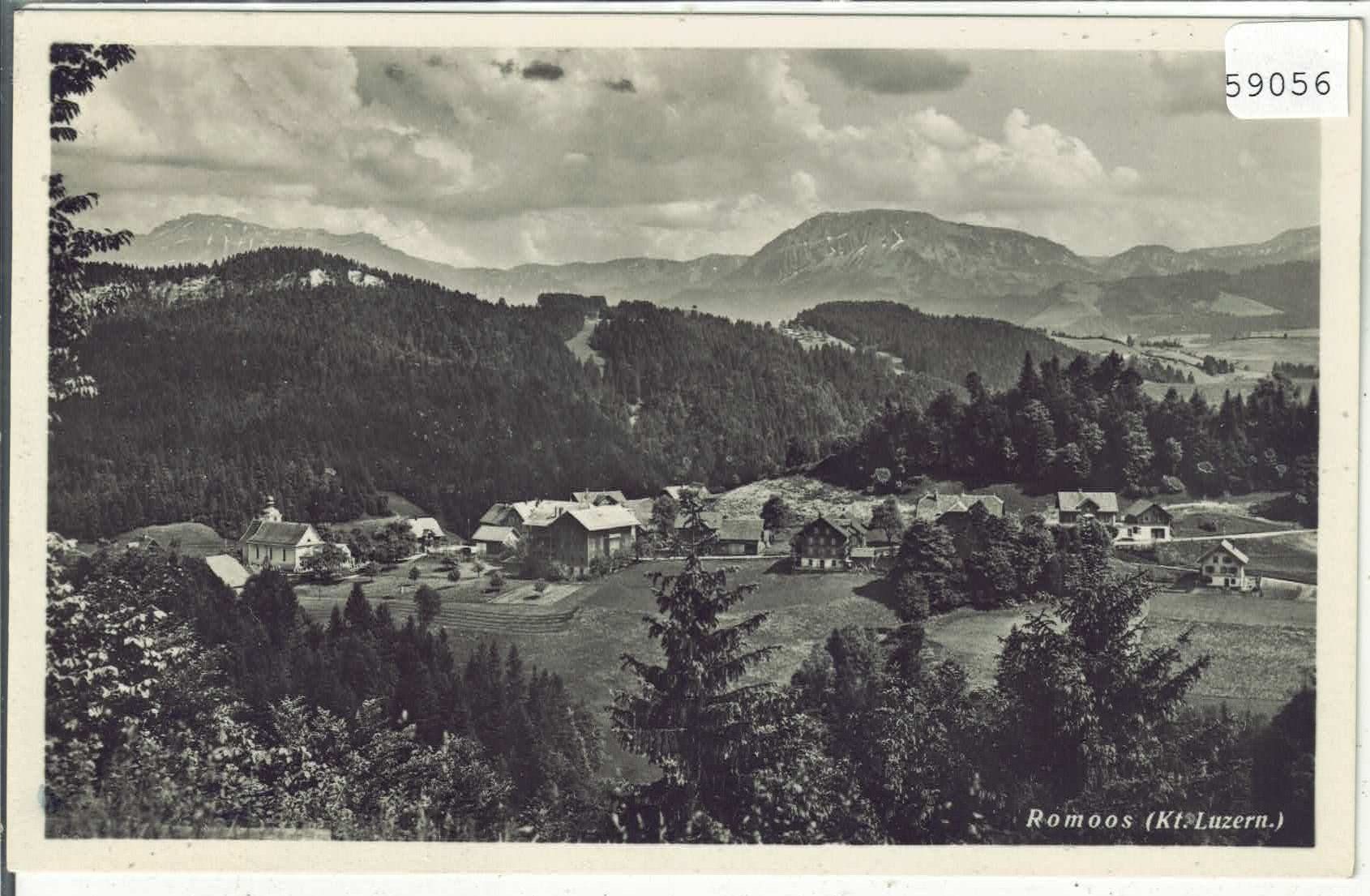Cartoline postali: Romoos - Generalansicht – Usato da Ettingen venduto da Kartenplanet