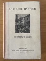 L'écolier chanteur-Livre de chant et solfège, Fribourg