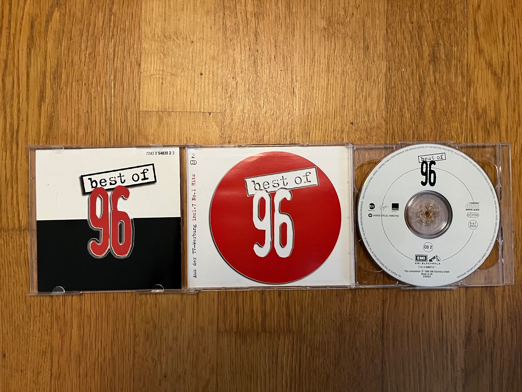 CDs: CD "Best of 96", 2 CD's – Gebraucht aus Grosswangen von Vita500 3