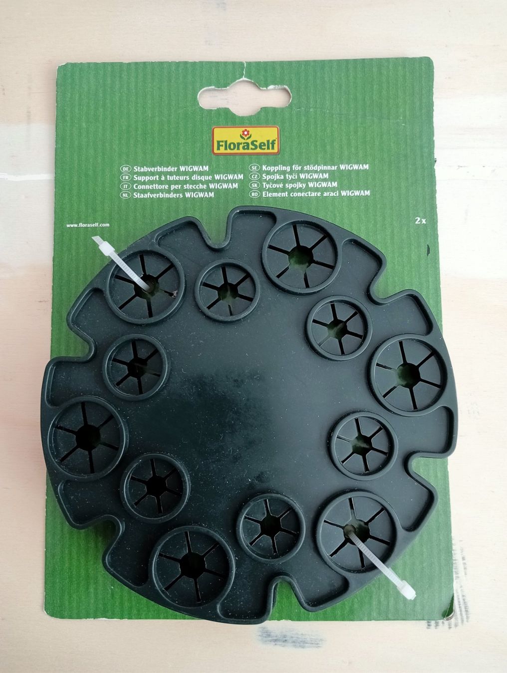 Tutti gli attrezzi: FloraSelf Stabverbinder WIGWAM, Neu, 2 Stück – Nuovo e nell'imballaggio originale da Grüningen venduto da Urtica
