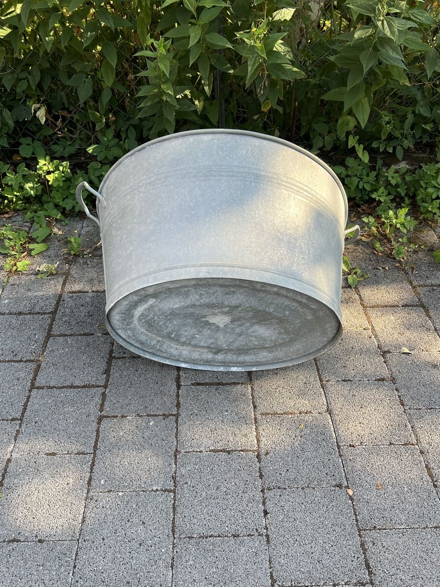 Sonstige Gartendekorationen: Zuber, 72 l, Zink Wanne – Gebraucht aus Aarburg von Annemarie16 4