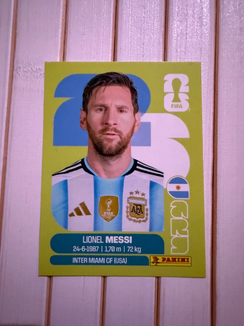 Panini Sammelbilder & Trading cards: Panini Lionel Messi ARG17 – Gebraucht aus Liebefeld von Ronaldo-1996