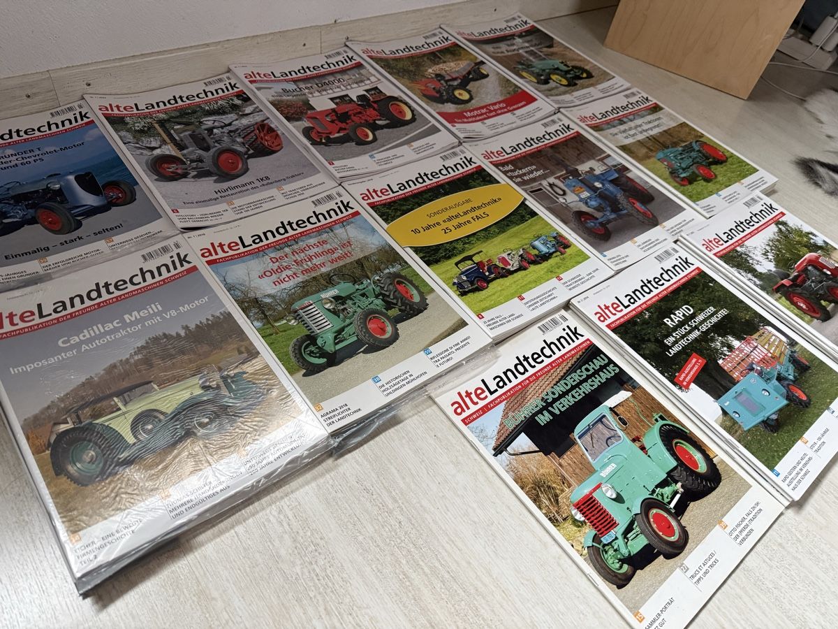 Zeitschriften & Magazine: 44x Zeitschrift „Alte Landtechnik“ – Gebraucht aus Siebnen von ldobler_