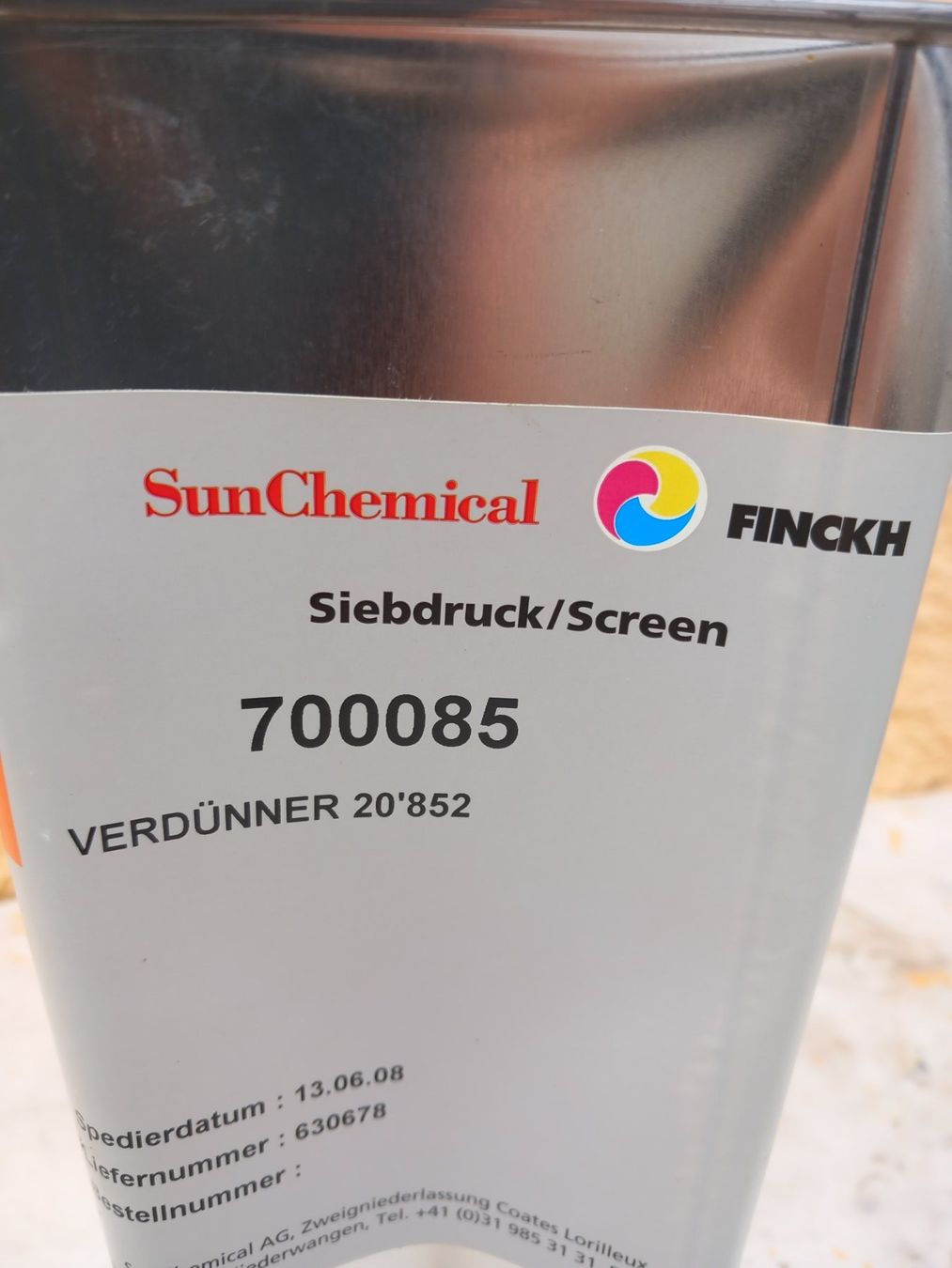 Alle Werkzeuge: Siebdruck Verdünner 700085 / 5Liter – Neu und originalverpackt aus Rheinau von profitronic.shop 1