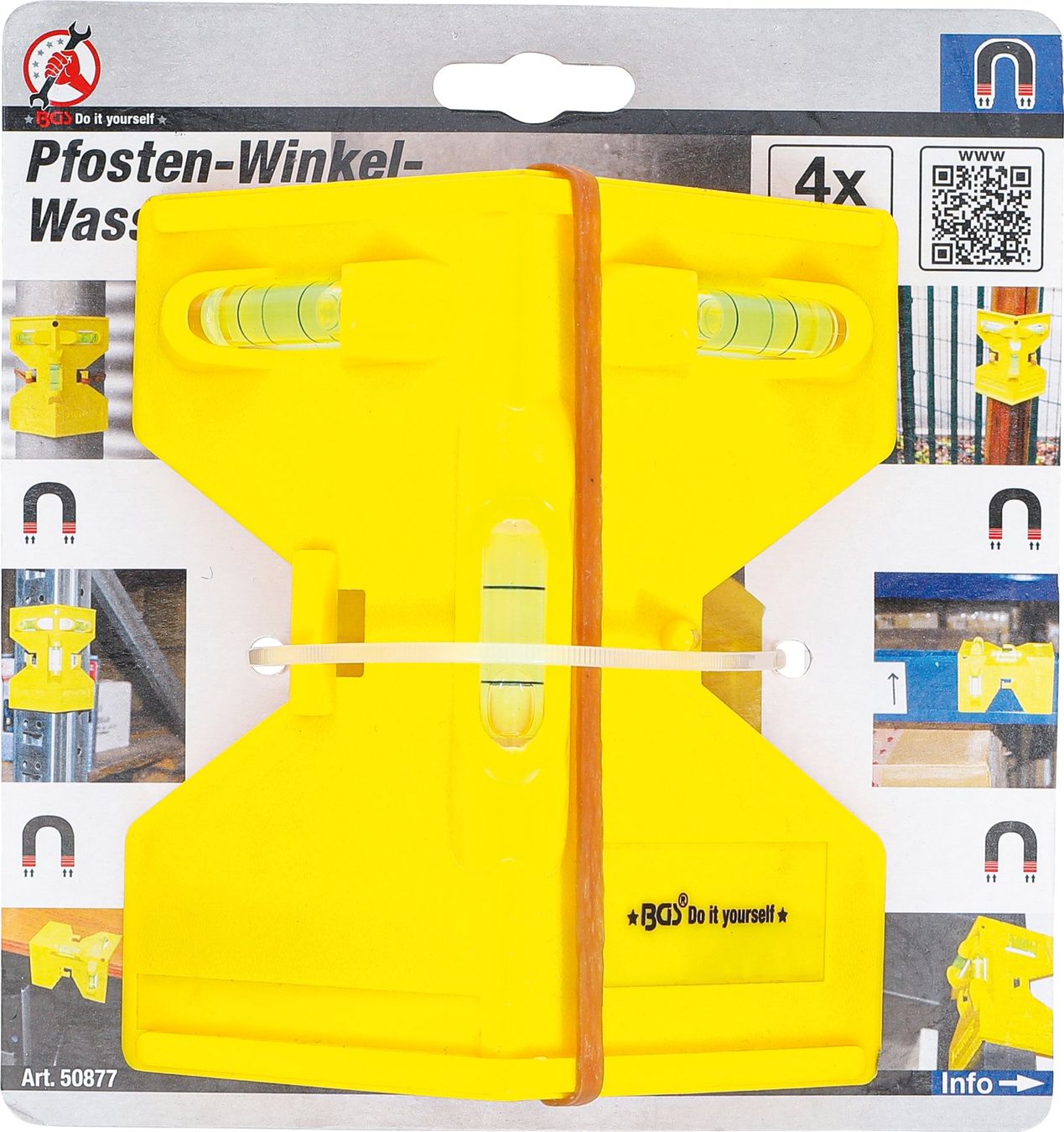 Misurare: Pfosten-Winkel-Wasserwaage – Nuovo (secondo la descrizione) da Dietikon venduto da KFZ-Spezialwerkzeuge 2