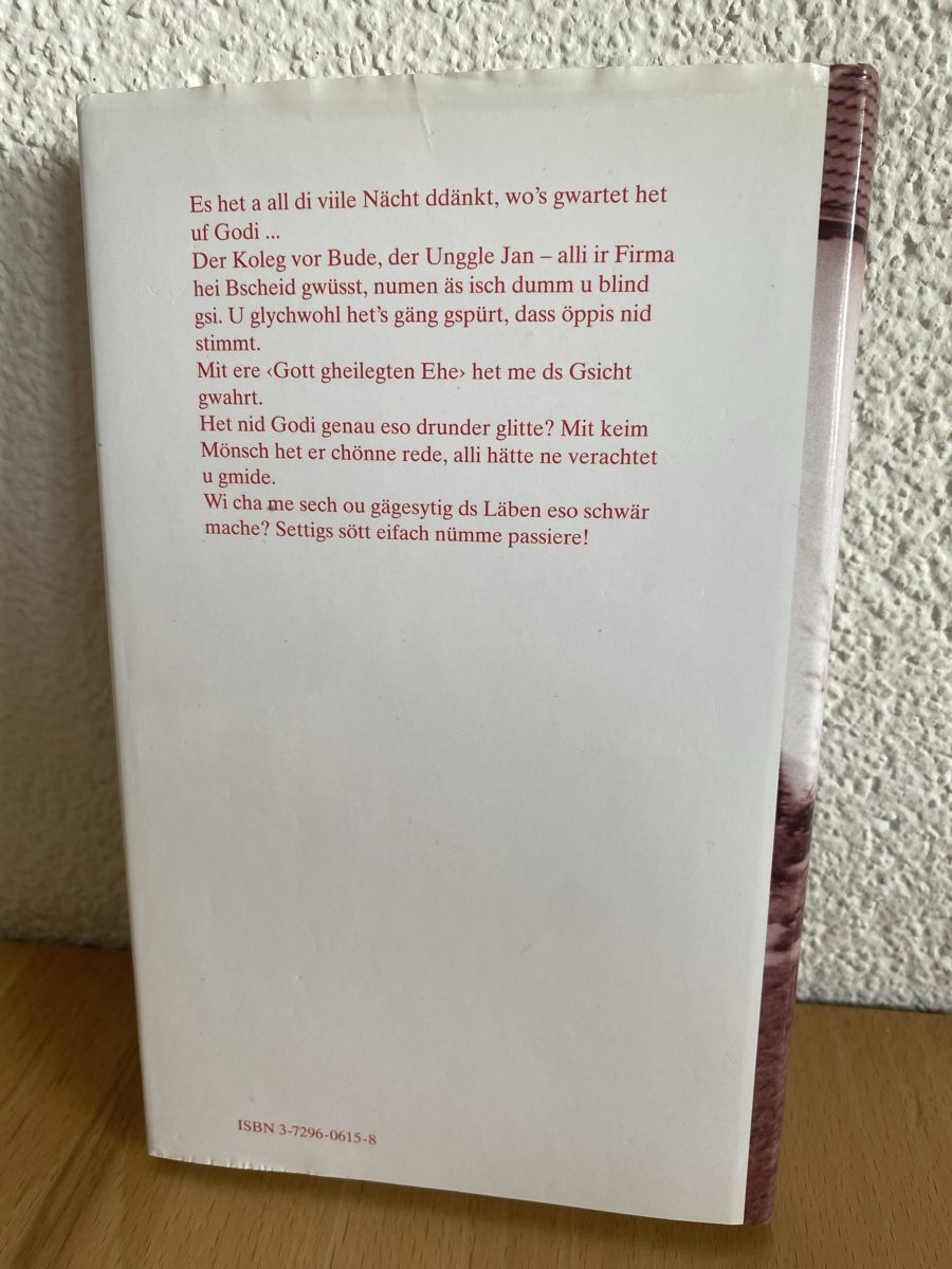 Libri: E Gott gheilegti Ehe - Margrith Gimmel – Usato da Schwarzenburg venduto da Michellu 2
