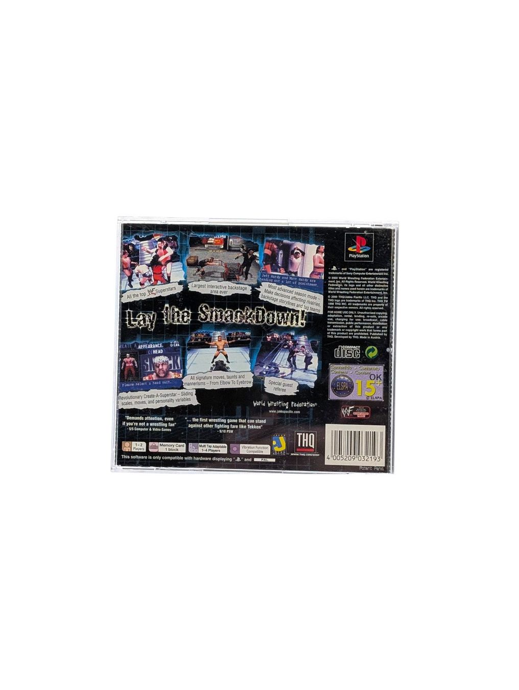 Sony Giochi: WWF SmackDown! PlayStation 1 – Usato da Domat/Ems venduto da IsseldorsShop 1