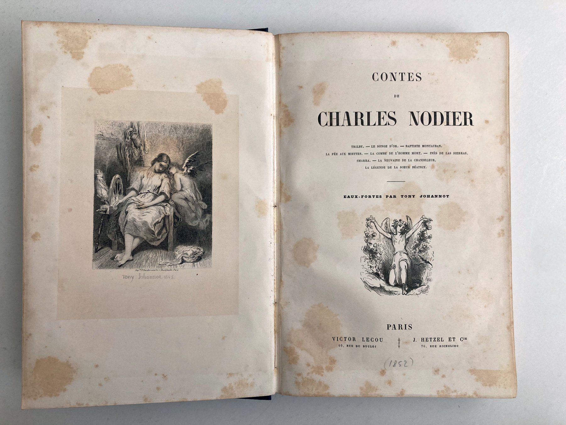 Bücher: CHARLES NODIER - CONTES - JOHANNOT – Gebraucht aus Vandoeuvres von ngc_9qj2 3