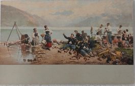 THUN - Bords du lac - Cuisine militaire - A. Bachelin