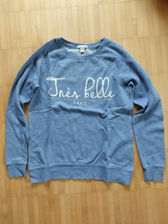 Pullover "Très belle Paris" Gr. S