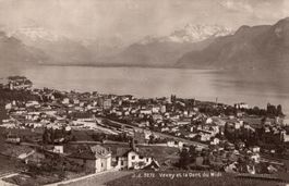 Vevey et la Dent du Midi