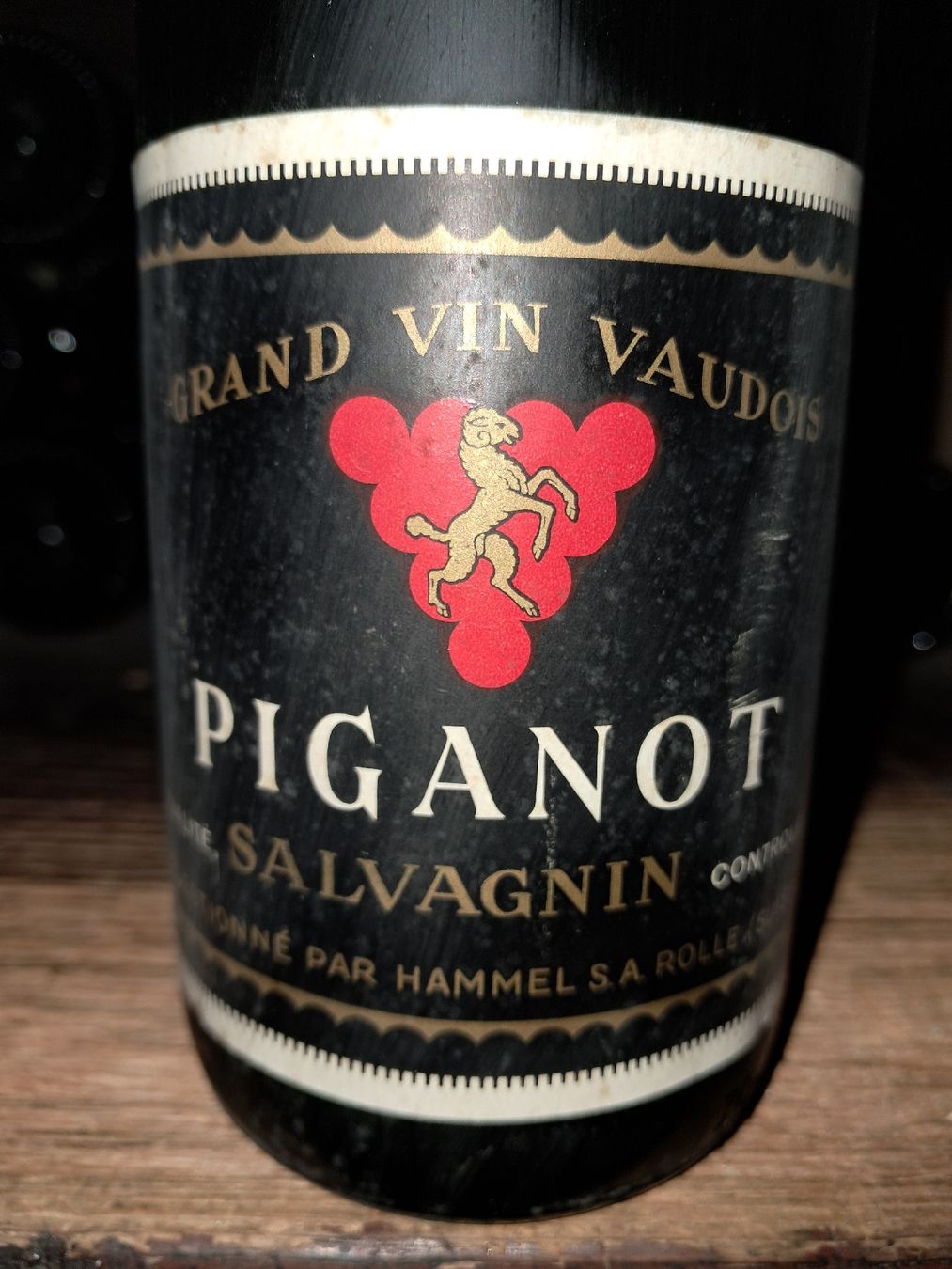 Vino: Piganot salvagnin 1971 – Nuovo e nell'imballaggio originale da Le locle venduto da juliensaran 1