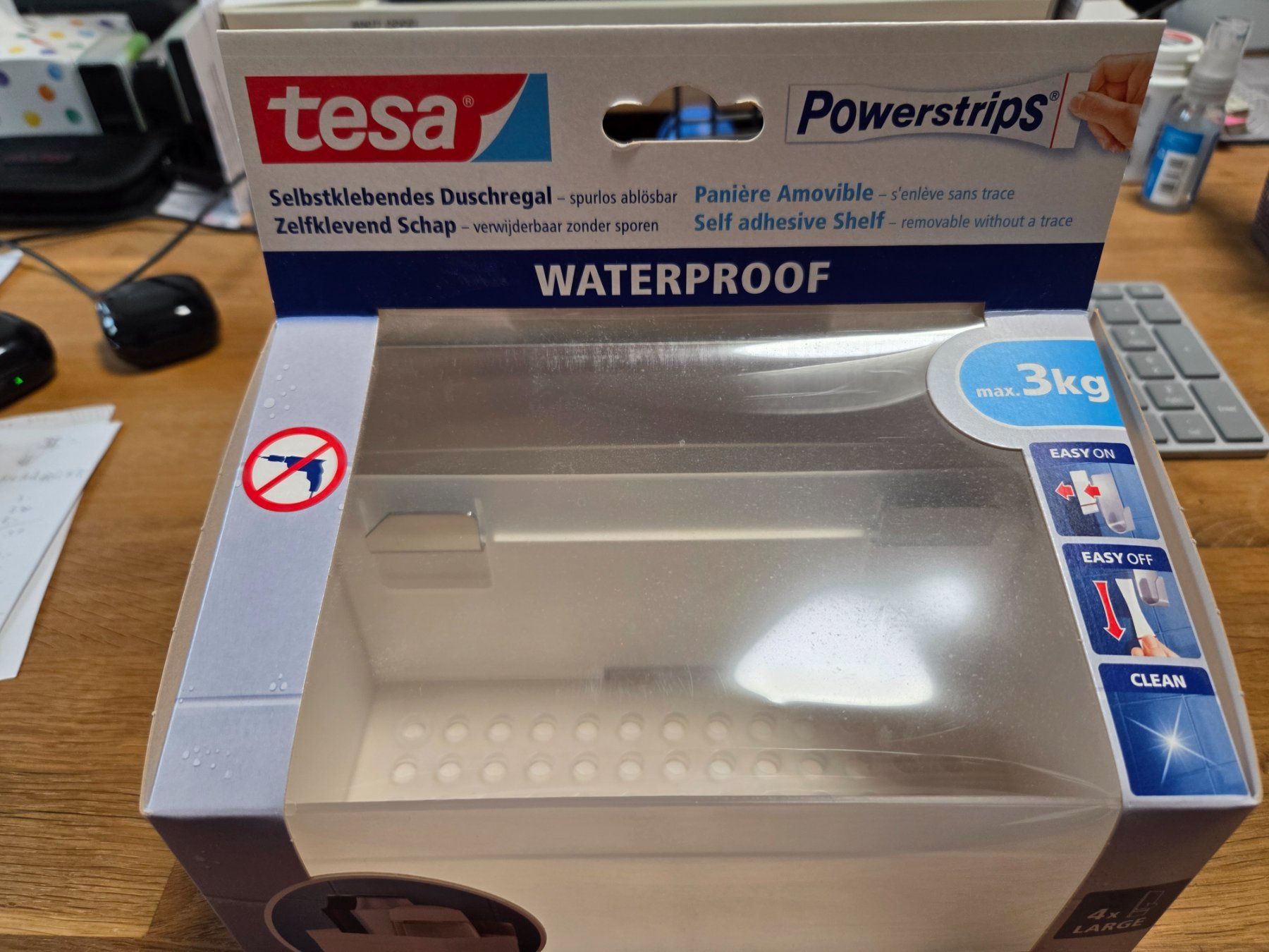 Tesa Wandhalterungen: Tesa Powerstrips Duschregal Waterproof - Neu – Neu und originalverpackt aus Rickenbach SO von Bytebull