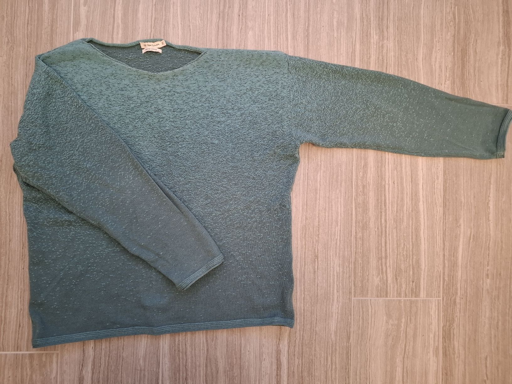 Tom Tailor Pullover & Sweatshirts: pull bleu/vert taille M – Gebraucht aus Ecublens FR von ame_y8tq 1