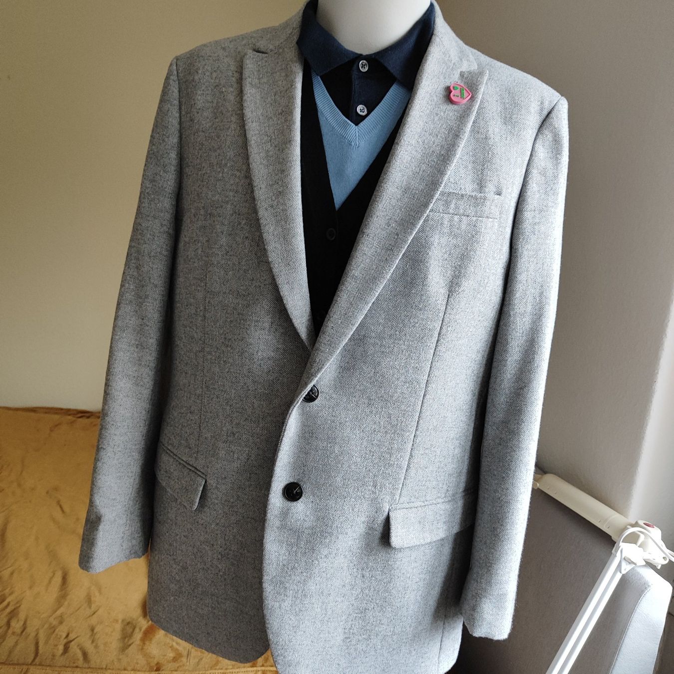 Giacche: Scotch & Soda Herren Blaser Gr XL – Nuovo e nell'imballaggio originale da Langnau am Albis venduto da Judithsebi 3