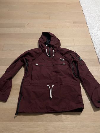 Dope Snow Anorak Skijacke dunkelrot guter Zustand