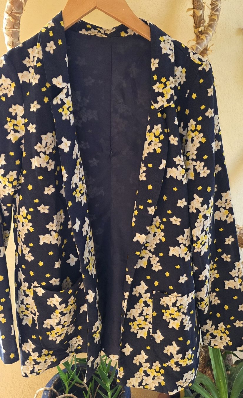 Giacche: Veste blaser bleu marine et jaune – Usato da Yverdon-les-Bains venduto da van_dq65 8