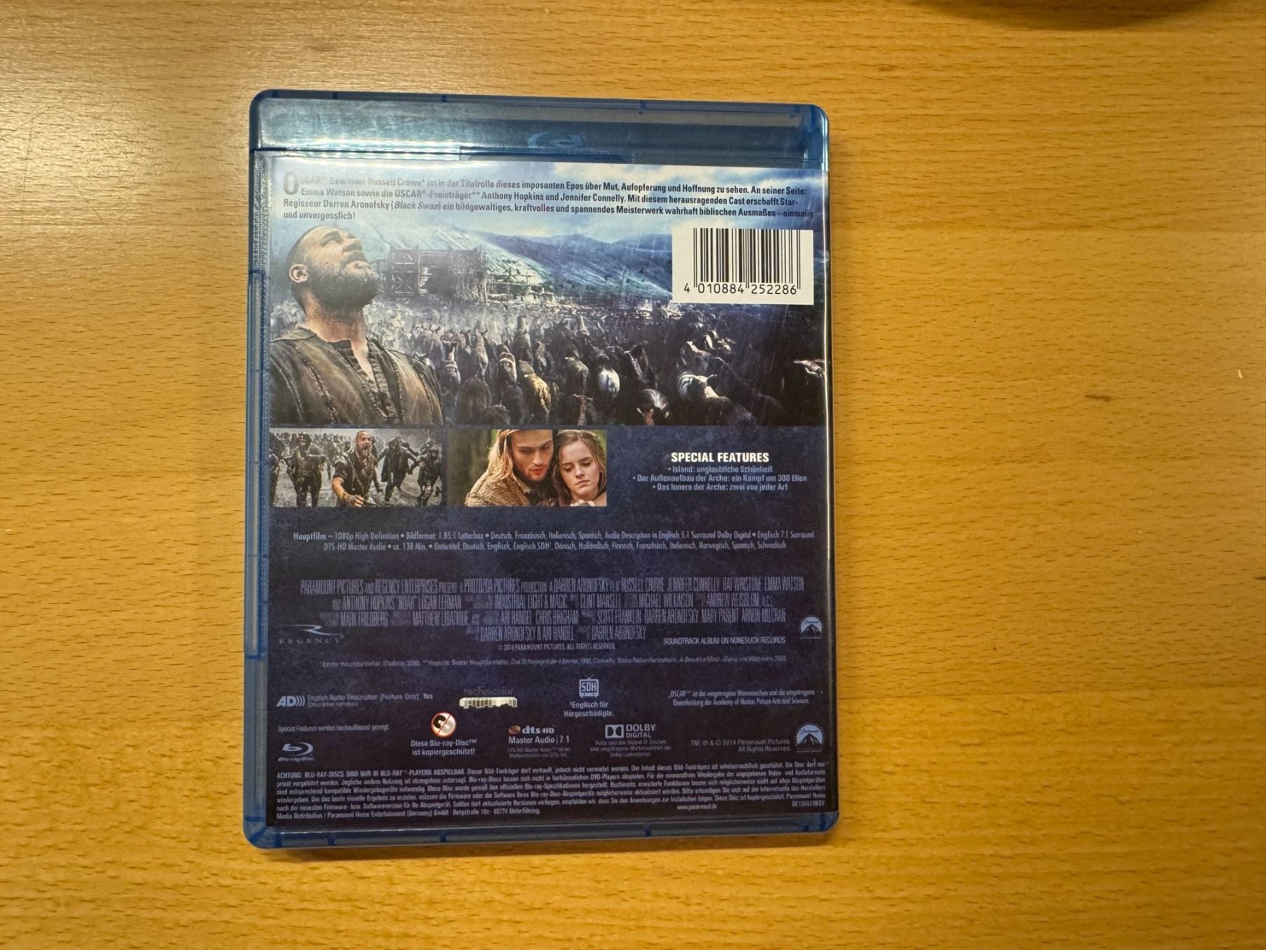 Tutti i DVDs: Noah Blu Ray – Usato da Schwerzenbach venduto da ste_pp82 1