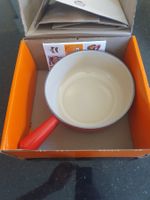 Caquelon NEUF Le Creuset Orange, N°20 en fonte orange