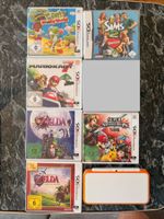 New Nintento 2ds XL + 6 3ds Classic Games