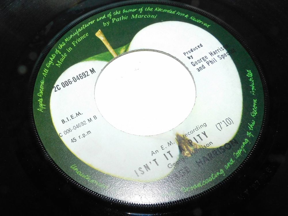 LP Schallplatte Rar Single George Harrison My Sweet Lord (Gebraucht