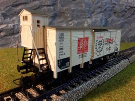 40 Jahre Fleischmann __ Güterwagen Bremserhäuschen _ Spur H0