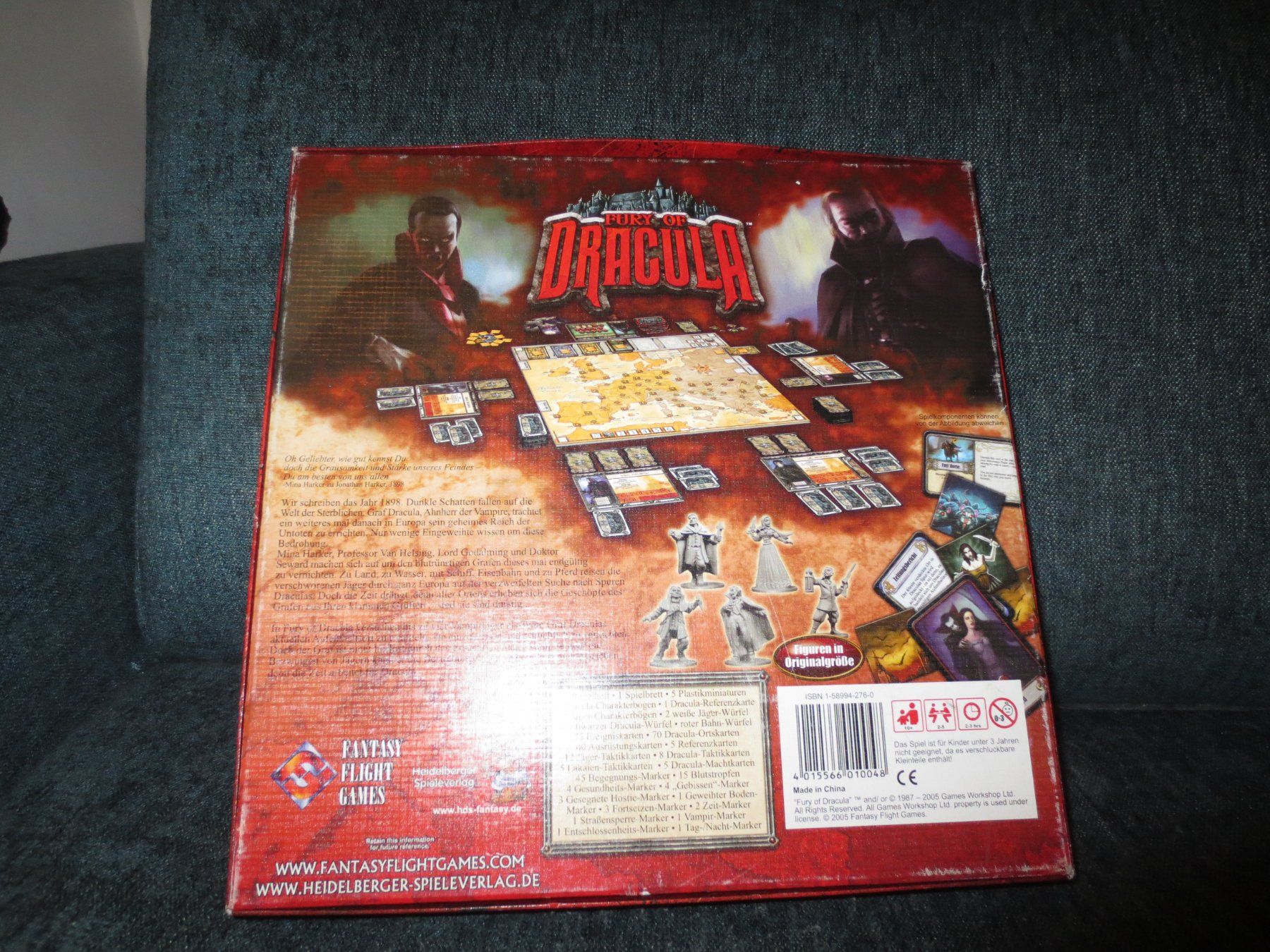 Spiele: Fury of Dracula - Brettspiel - deutsche Version – Neu (gemäss Beschreibung) aus Riehen von Gameboy89 1