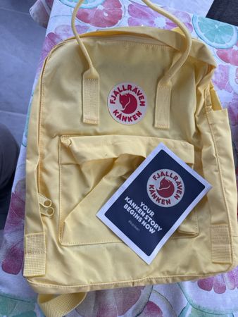 Fjällräven Kånken Rucksack Kanarienvogel gelb