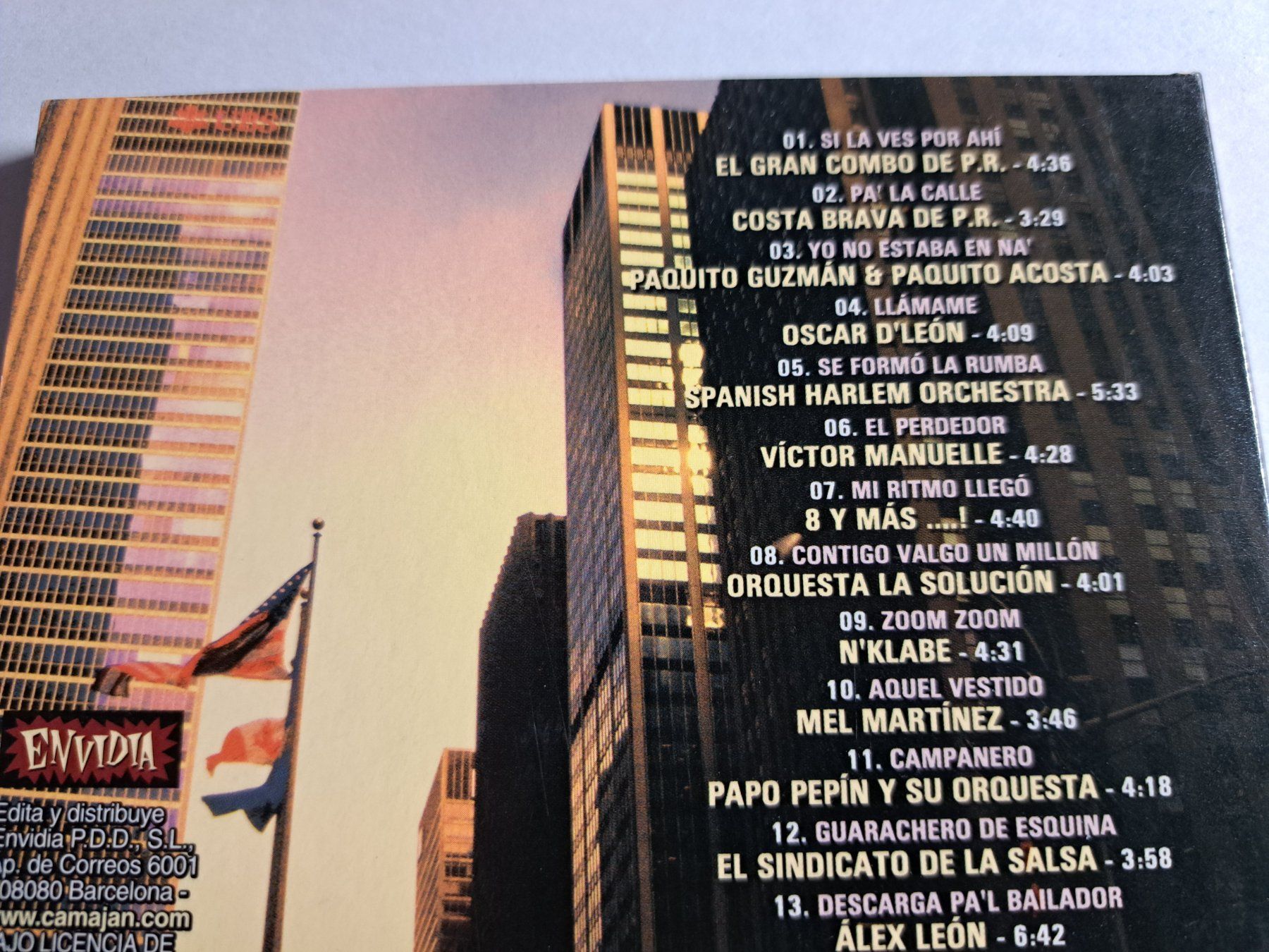 CD: SALSA en la 10a Ave NY '08 – Usato da Wichtrach venduto da LuckyLuke69 2