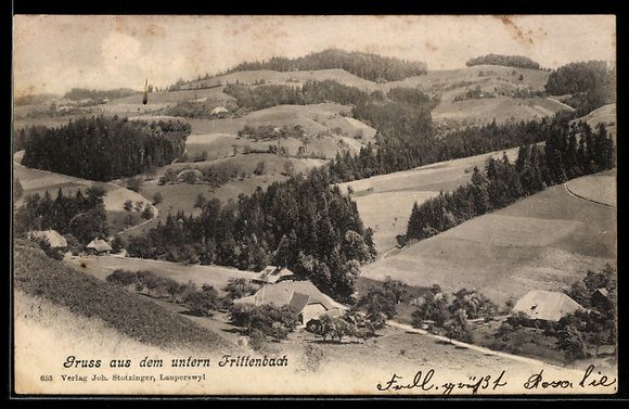 Ansichtskarten: AK Frittenbach, Teilansicht – Gebraucht aus Berlin von bartko-reher