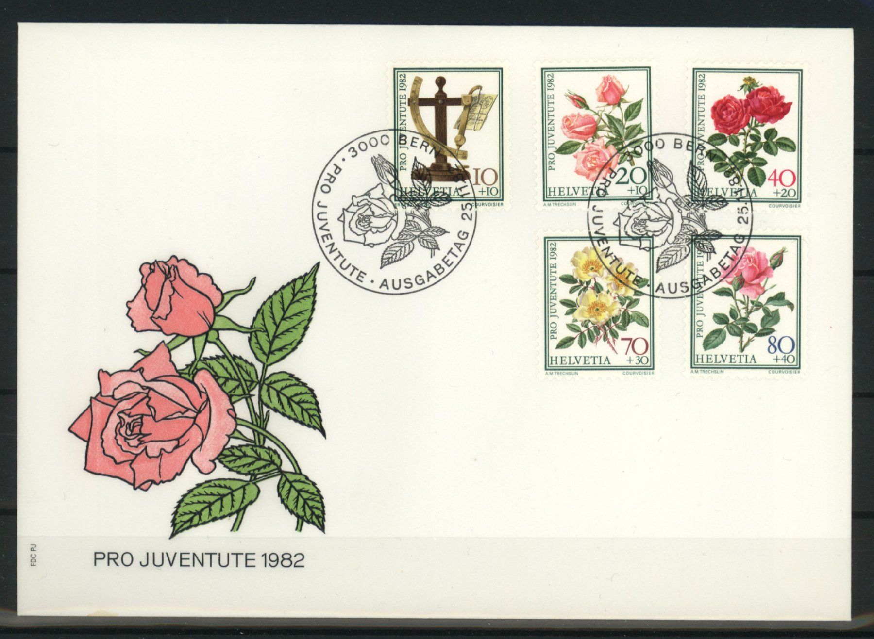Tutti i francobolli: 1982, FDC, Pro Juventute – Usato da Willisau venduto da Vollstempel
