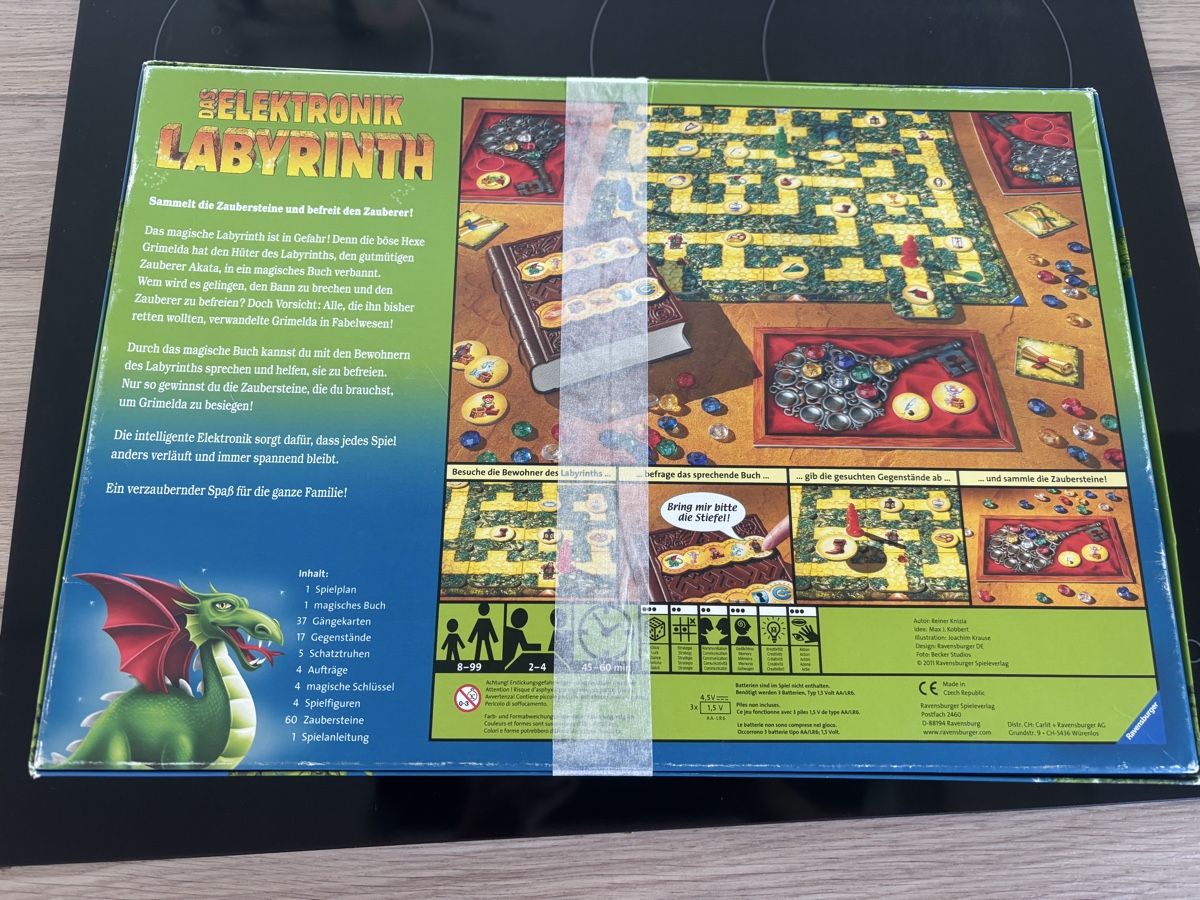 Spiele: Elektronik Labyrinth von Ravensburger,! – Gebraucht aus Grosswangen von Sunnyday35 1