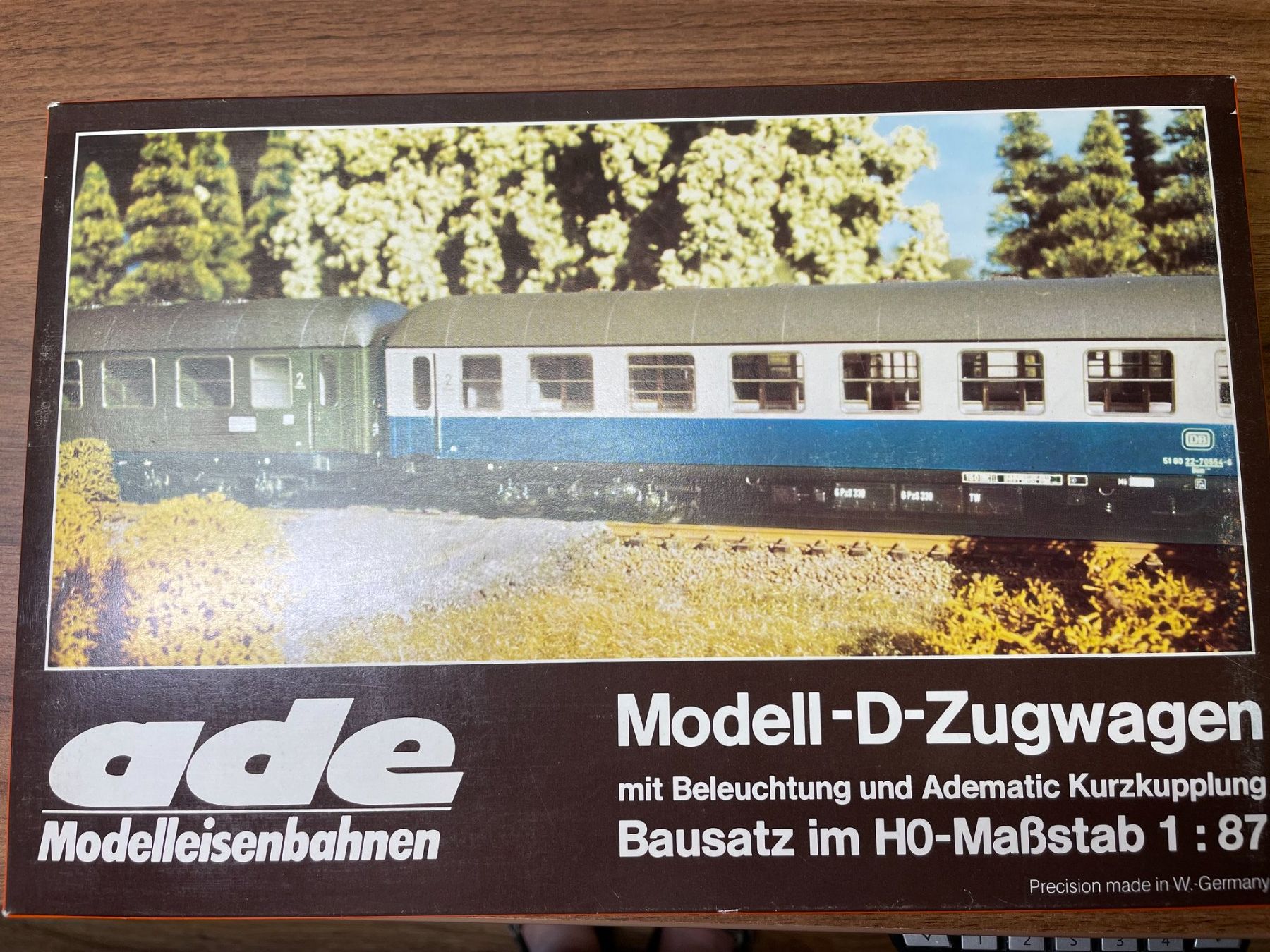 Modellini di ferrovie: ADE Bausatz  Abteilwagen 2. Klasse der DB in DC – Usato da Villmergen venduto da Mfritz