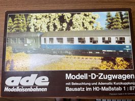 ADE Bausatz  Abteilwagen 2. Klasse der DB in DC