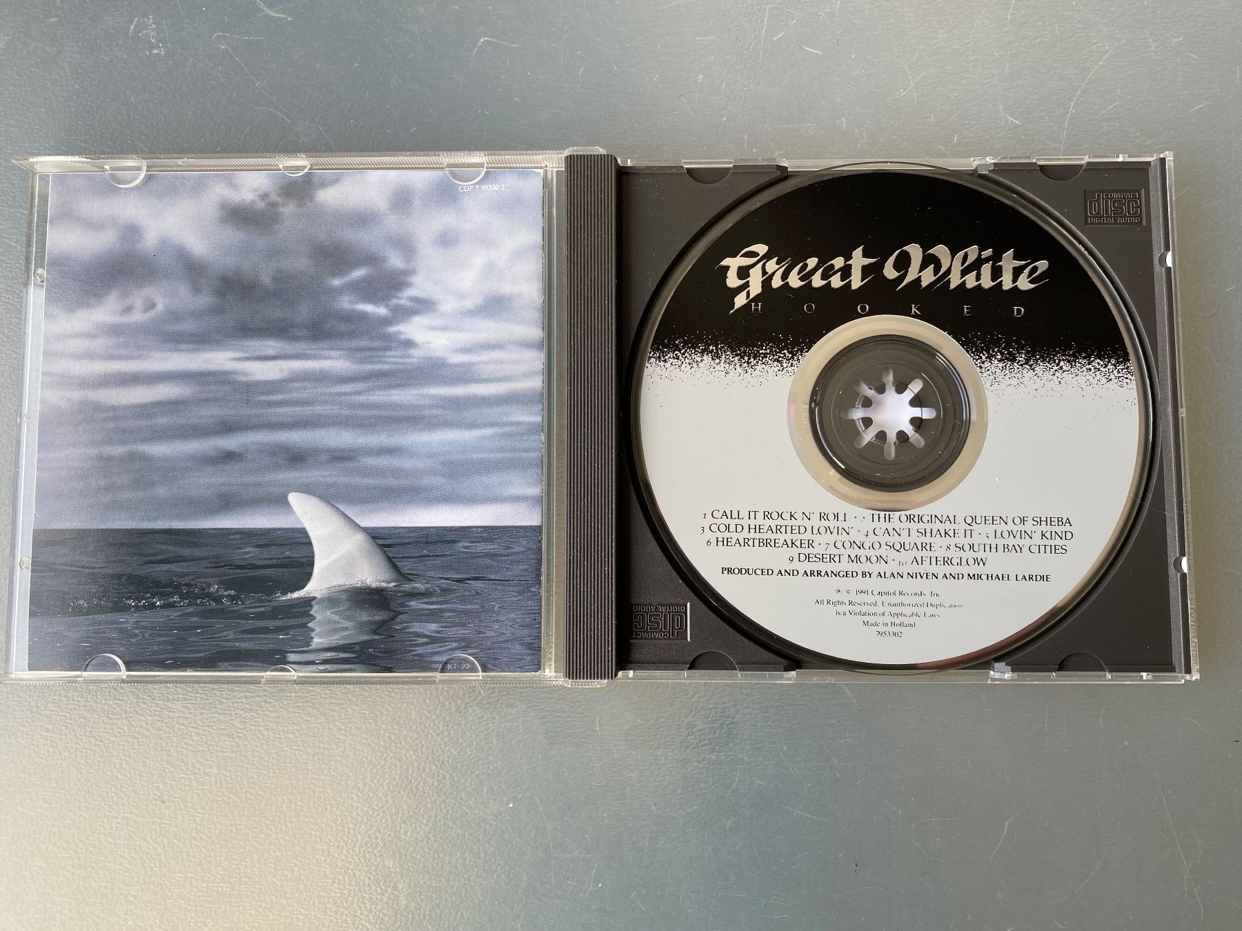 CD: Great White - Hooked – Usato da Oberried Brienz venduto da Chyara 2