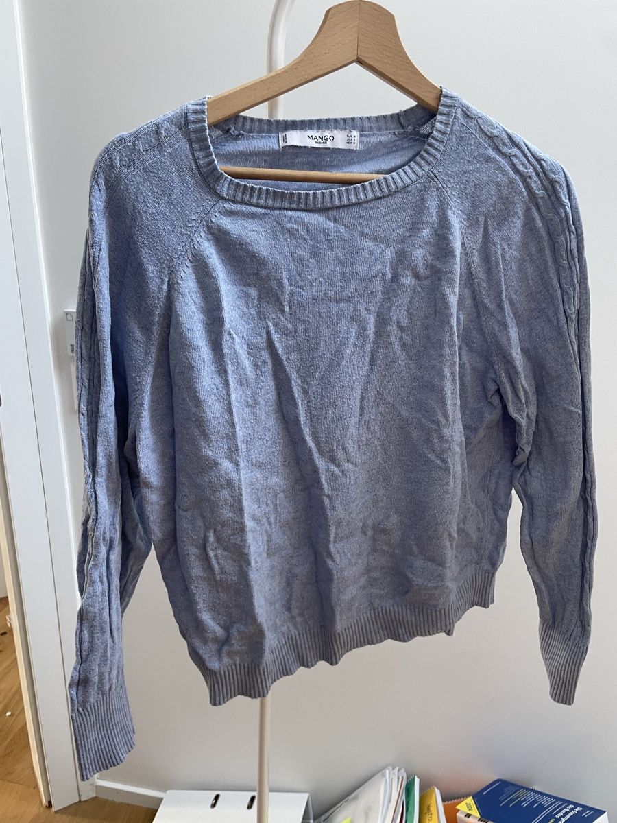 Mango Maglioni & Felpe: Mango Pullover, hellblau, Gr. M – Usato da Aristau venduto da cherry-berry