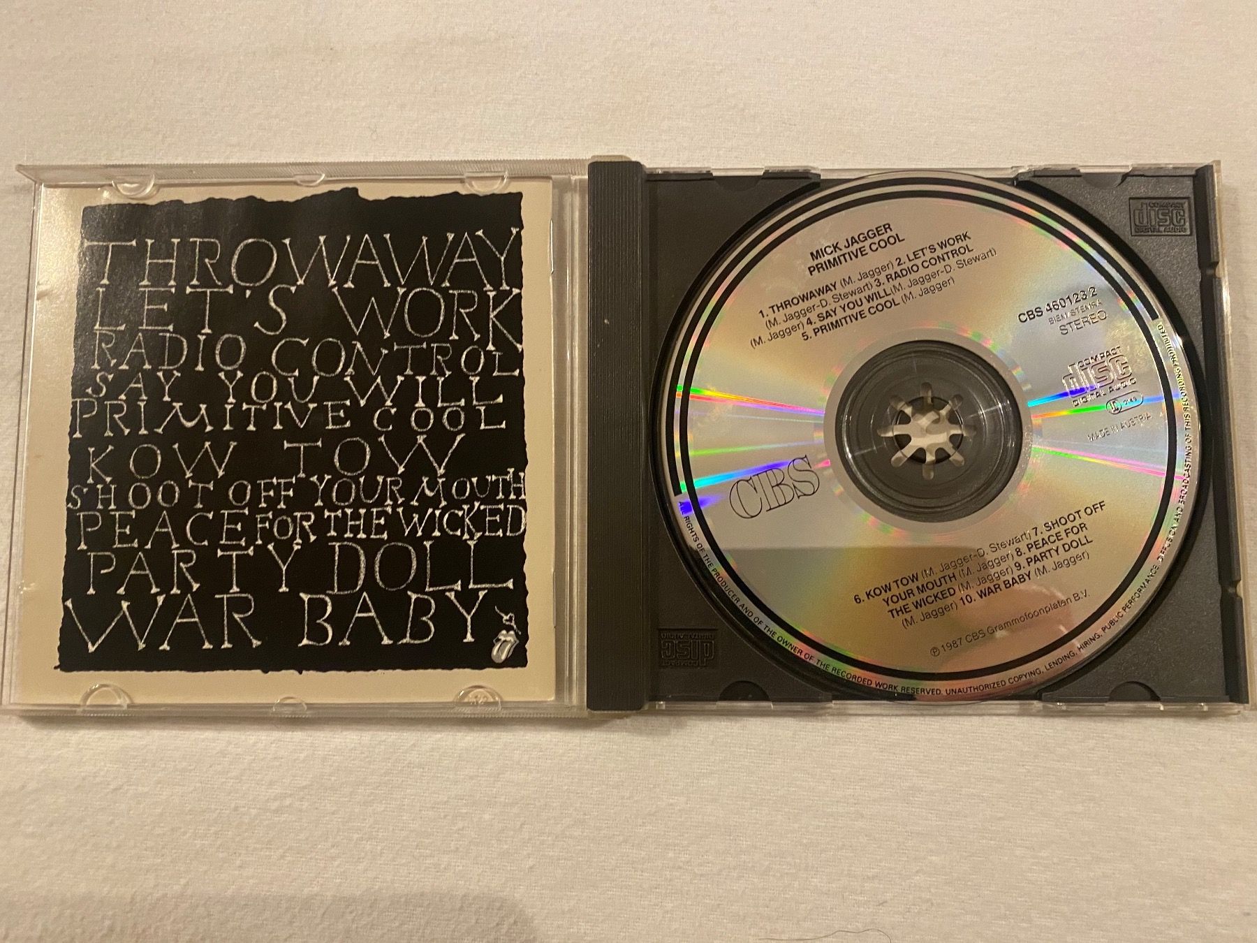 CDs: Mick Jagger - Primitive Cool – Gebraucht aus Duggingen von Kisha010 1