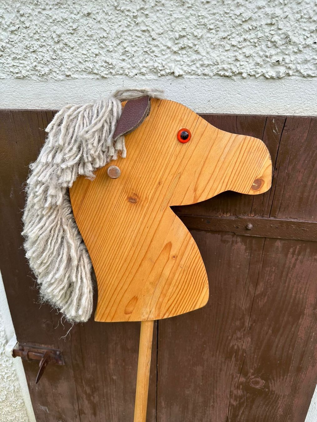 Giocattoli: Retro Steckenpferd aus Holz – Usato da Mollis venduto da Kekie 2