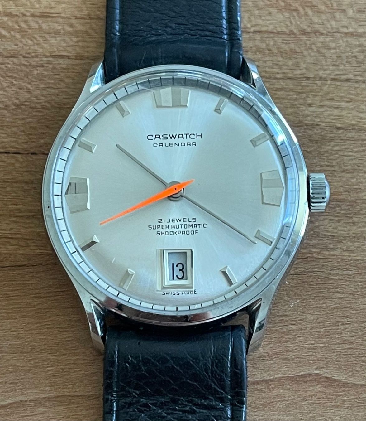 Orologi: Vintage CASWATCH Automatic mit 21 Jewels – Usato da Embrach venduto da Canderau