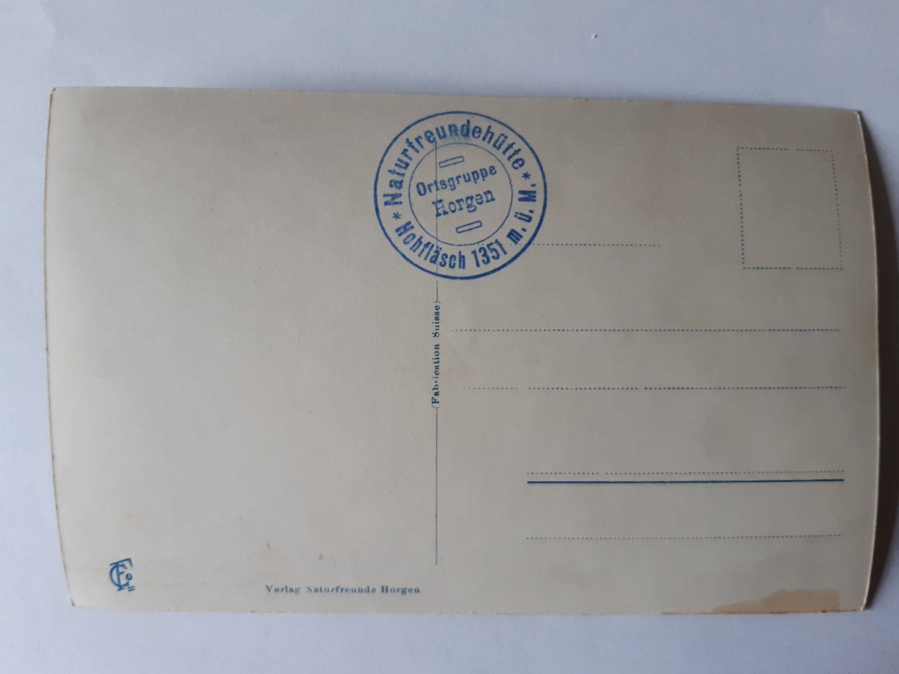 Cartoline postali: Alte Ansichtskarte Bergpanorama Rossälplispitz u. Zindlensp. – Usato da Wattwil venduto da yburgler 1