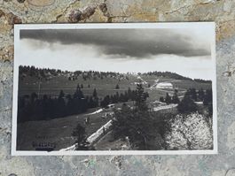 Echt Photo Karte / Gruss vom Oberberg Jura Gelaufen 1933
