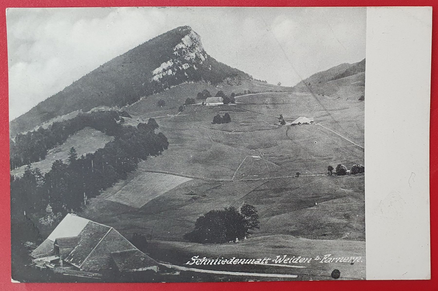Cartoline postali: Schmiedenmatt 1915 - Weiden b. Farnern – Usato da Kreuzlingen venduto da Rschweiz1