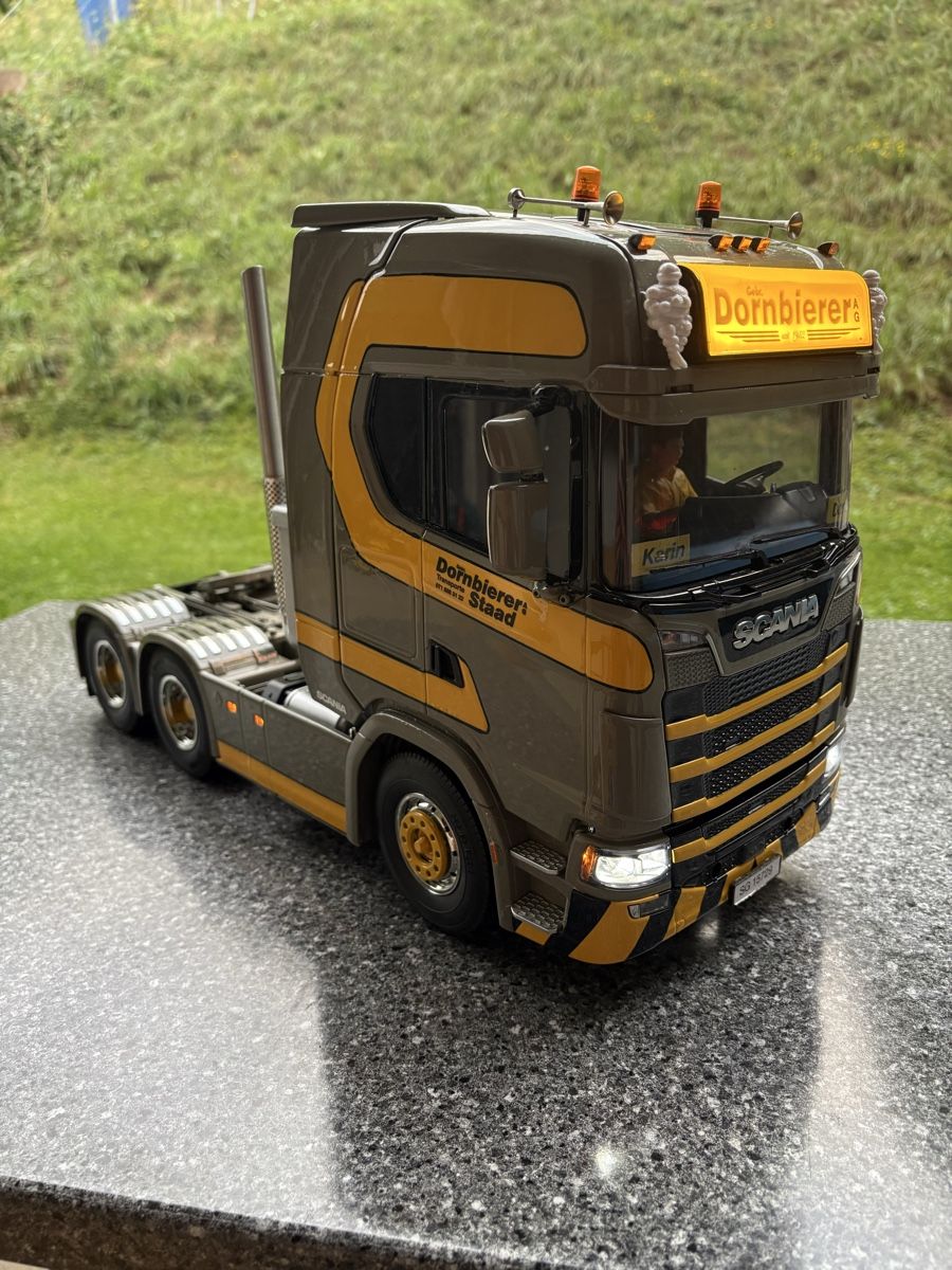 Tamiya Modellismo RC: Tamiya Scania Kipper – Usato da Hinterforst venduto da Chrigel1234 1