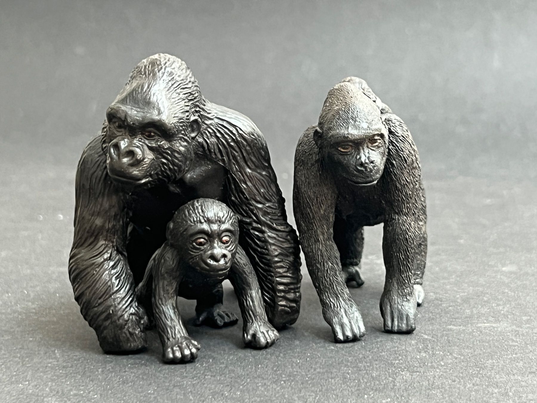 Schleich Statuette: Schleich Affen Affe Gorilla Silberrücken – Usato da Ennetbaden venduto da mapa05 8