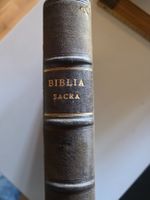 Antike Bibel - Biblica Sacra - Taurini 1840