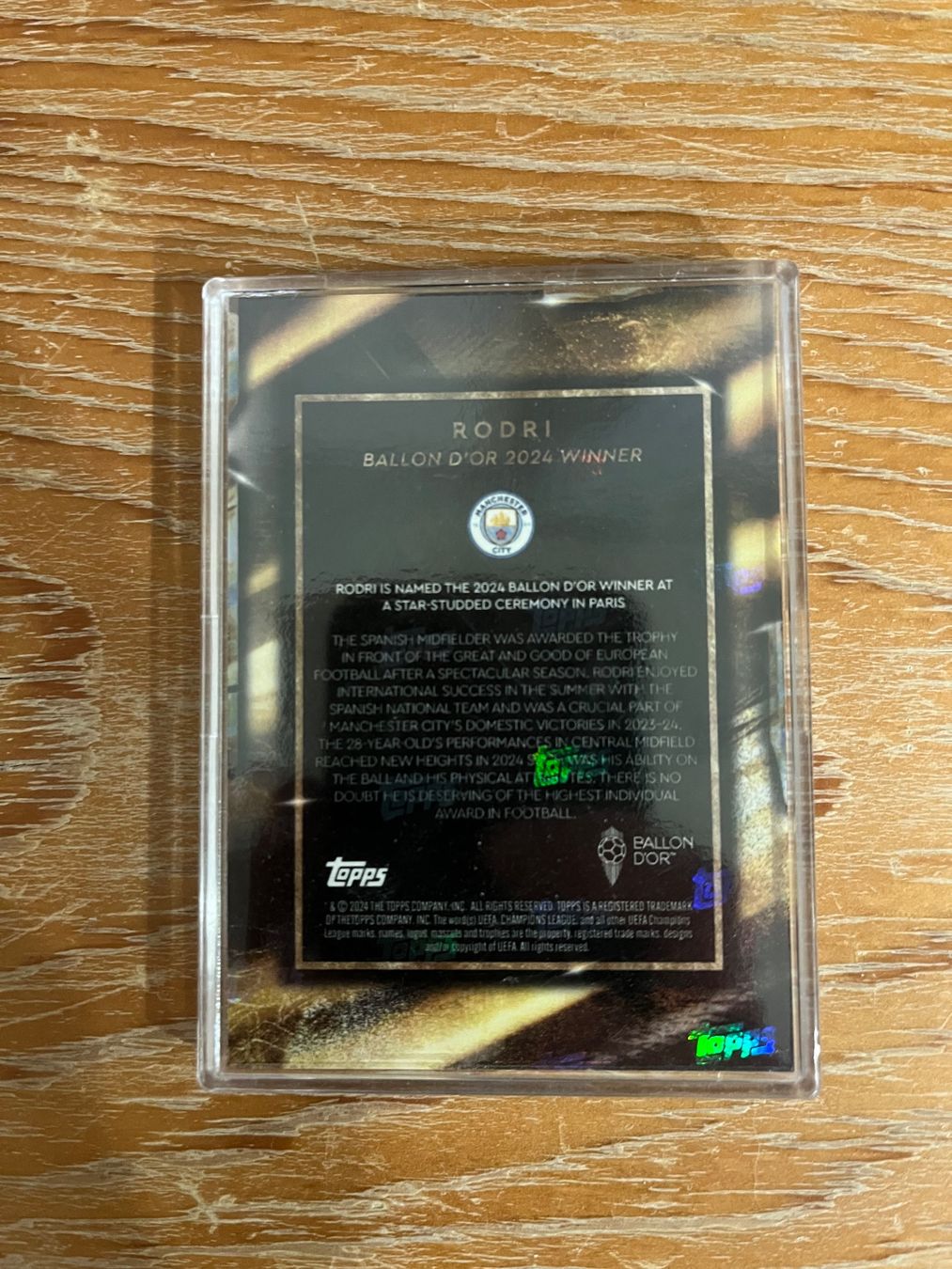 Topps Carte collezionabili: Rodri /99 Topps now – Usato da Balzers venduto da jos_6r9r 1