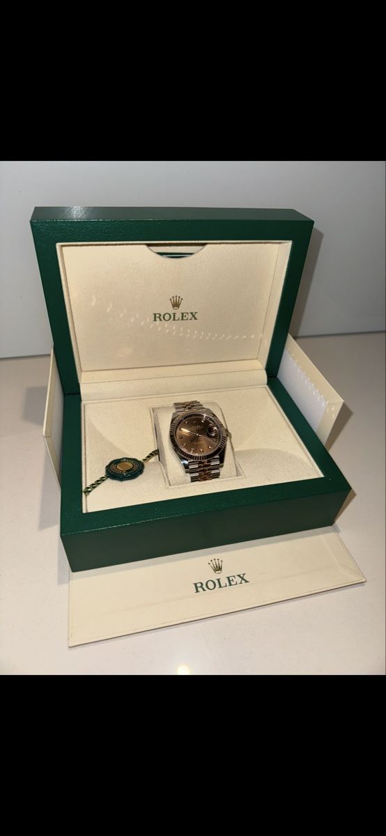 Rolex Orologi: Rolex Datejust 41mm Chocolate Diamond Dial – Usato da Glattfelden venduto da arm_66qw