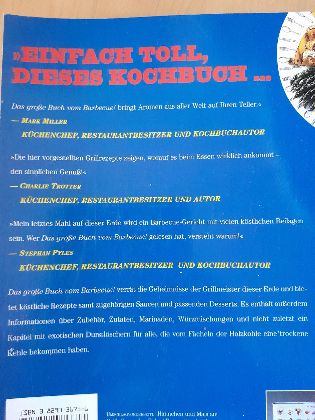 Libri: Das grosse Buch vom BARBECUE! – Usato da Eglisau venduto da Susanne2209 1